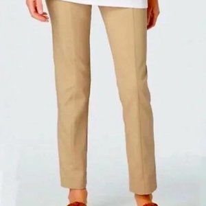 J. Jill Premium Bi-Stretch Khaki Ankle Pants Size 12